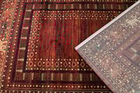 سجاد دهلاء أحمر - زخرفة فنية حديثة