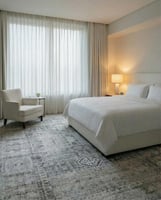 سجاد فيلورا رمادي HSPXT-BS1225-02