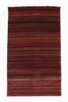 سجاد دهلاء احمر-اسود - زخرفة فنية حديثة