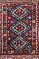 سجاد فرو البادية برجندي - تصميم تراثي متقن