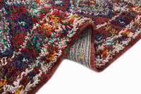 سجاد فرو البادية برجندي - تصميم تراثي متقن