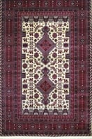 سجادة بيلوتشي بنقوش تقليدية