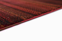 سجاد دهلاء احمر-اسود - زخرفة فنية حديثة