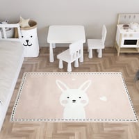 سجاد ميرال للأطفال - تصميم الأرنب السعيد لغرف الأط...