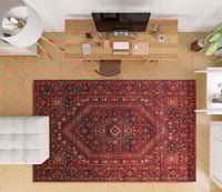 سجاد دهلاء احمر-بيج