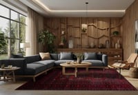 سجادة بيلوتشي بنقوش تقليدية