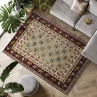 سجاد إيشان - بيج-اخضر