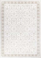 سجاد فريدة كريم - بيج - نقشة ناعمه