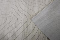 سجاد نوران كريم - رمادي - نمط رفيع