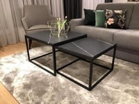 طاوله مزدوجه تقديم خشب