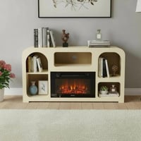 دفايه ديكور مع ارفف لون أوف وايت