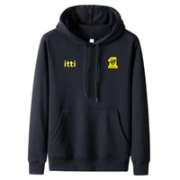 بلوفر الاتحاد الأسود بتصميم ITTI الفاخر - قطن مريح...