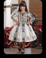 يوم التأسيس فستان بناتي بتصميم سدو - Girls Foundin...