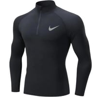 Nike Black Sports Sweater with Thumb Hole - سويتر...