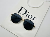 نظارة ديور الشمسية الرجالية - عدسات زجاجية وإطار م...