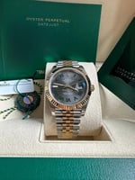 ساعه رولكس date-just ارقام رومانيه