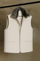 سديري ابيض فرو احدث تصميم