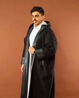 Mens Double Face Fur Winter Abaya - فروة رجالية دب...