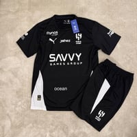 طقم الهلال تدريبات الأسود ولادي