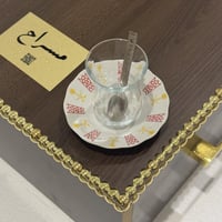 صندوق مسراح - طقم سيفين ونخلة