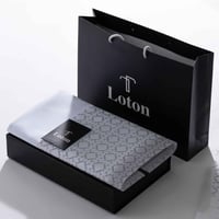 قماش لوتون أبيض كوري