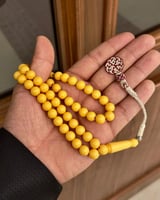 سبحة صفراء بكلايت بطرابزون تركي L322