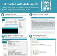 لوحة تطوير WiFi Deauther OLED ESP8266