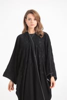 عباية فراشة تطريز