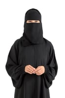 نقاب بدون اسم الأنيق – غطاء كامل للوجه للمرأة المس...