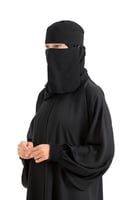 نقاب بدون اسم الأنيق – غطاء كامل للوجه للمرأة المس...