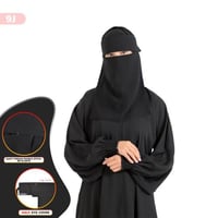 نقاب ماركة بدون إسم نص العين – نقاب سعودي أنيق ومر...