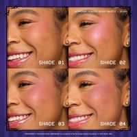 نكس لوحة احمر الخدود الزجاجية الملونة من WEDNESDAY