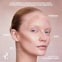 باترك ثنائي كريم النحت الرئيسي وبودرة البرونزر