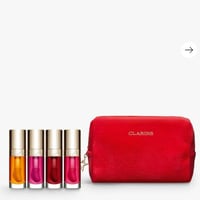 مجموعة هدايا الشفاه المشعة حجم الكامل من كلارنس