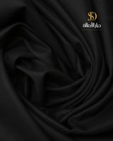 قماش شتوي نقش اكسفورد اسود