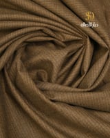 قماش جوخ مقلم بني