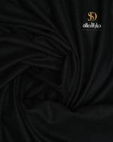 قماش جوخ مقلم اسود