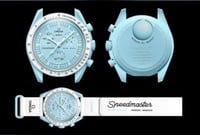 ساعة اوميقا سواتش لون تيفاني