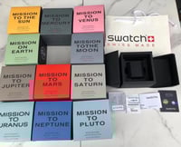 ساعة اوميقا سواتش لون تيفاني