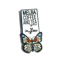 بروش بشعار ميلبا الفراشة بلند 4 Melba Pin