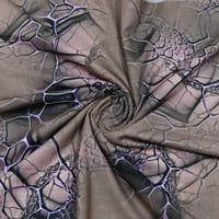 قماش لينن بنقشة الرخام المموج