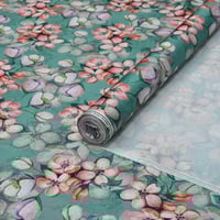 قماش حرير جاكار مُشجّر