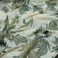 اقمشة ابوال نقشة الأزهار