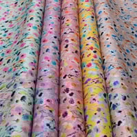 قماش قطن عمودي مشجر فلورال