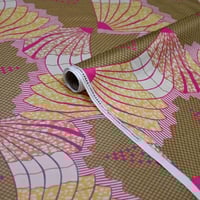 قماش قطن مشجر-فراشة