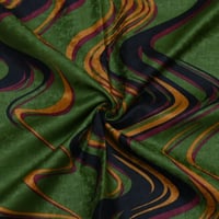 قطن جاكار النقشة المتموجة