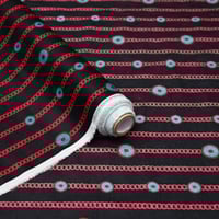 قطن جاكار بنقشة سلاسل