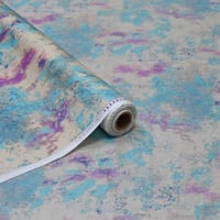 قماش ليبرتي قطني فاخر بنقشة فن تجريدي