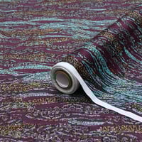 قطن مشجر العمودي همس الموج