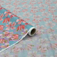 قطن شربت ألوان مشجرة